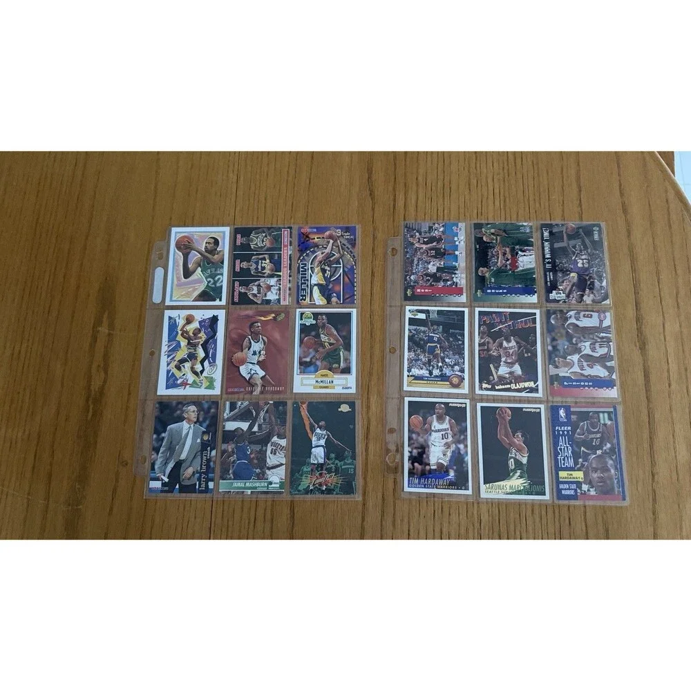 ‘95-96 Hoops Slamland Insert lot & Grant Hill Shaquille O’Neal Star 95 Cards